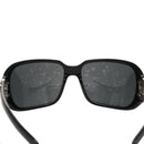 CHANEL Sunglasses plastic Black CC Auth 111071V-3