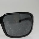CHANEL Sunglasses plastic Black CC Auth 111071V-6