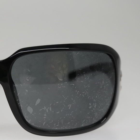 CHANEL Sunglasses plastic Black CC Auth 111071V