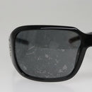 CHANEL Sunglasses plastic Black CC Auth 111071V-7