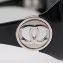 CHANEL Sunglasses plastic Black CC Auth 111071V-8