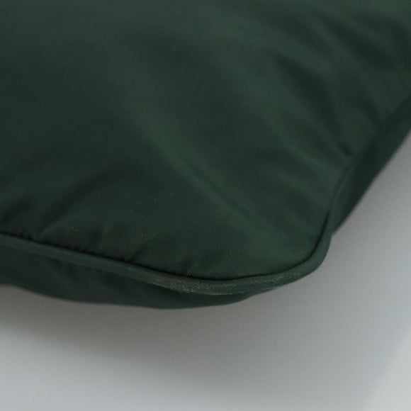 PRADA Shoulder Bag Nylon Green Auth 111079