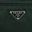PRADA Shoulder Bag Nylon Green Auth 111079-18