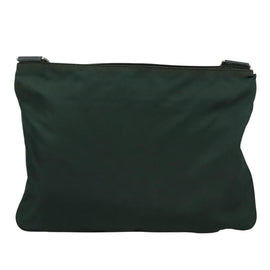 PRADA Shoulder Bag Nylon Green Auth 111079 - 0