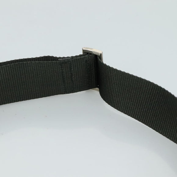 PRADA Shoulder Bag Nylon Green Auth 111079