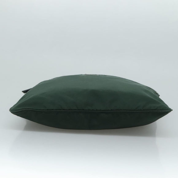 PRADA Shoulder Bag Nylon Green Auth 111079