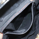 BURBERRY Nova Check Tote Bag Canvas Leather Beige Black gold Auth 111119-20