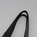 BURBERRY Nova Check Tote Bag Canvas Leather Beige Black gold Auth 111119-8