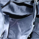 BURBERRY Nova Check Tote Bag PVC Enamel Gray Black Auth 111120-18