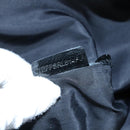 BURBERRY Nova Check Tote Bag PVC Enamel Gray Black Auth 111120-20