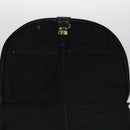 Burberrys Nova Check Garment Cover Canvas Leather Beige Brown gold Auth 111127-19