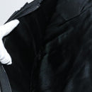 Burberrys Nova Check Garment Cover Canvas Leather Beige Brown gold Auth 111127-22