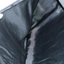 Burberrys Nova Check Garment Cover Canvas Leather Beige Brown gold Auth 111127-24