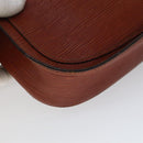 LOUIS VUITTON Epi Saint Cloud GM Shoulder Bag Brown M52193 LV Auth 111133-13