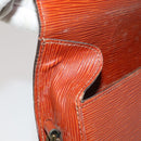 LOUIS VUITTON Epi Saint Cloud GM Shoulder Bag Brown M52193 LV Auth 111133-17