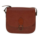 LOUIS VUITTON Epi Saint Cloud GM Shoulder Bag Brown M52193 LV Auth 111133-2