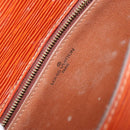 LOUIS VUITTON Epi Saint Cloud GM Shoulder Bag Brown M52193 LV Auth 111133-21