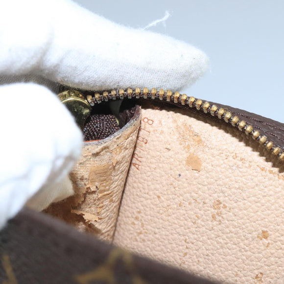 LOUIS VUITTON Monogram Bucket PM Accessory Pouch LV Auth 111144