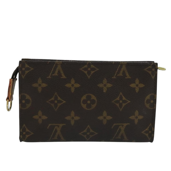 LOUIS VUITTON Monogram Bucket PM Accessory Pouch LV Auth 111144