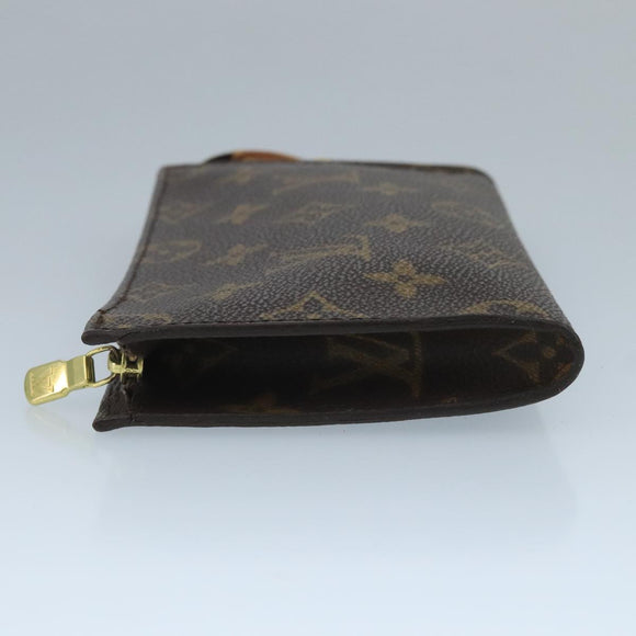LOUIS VUITTON Monogram Bucket PM Accessory Pouch LV Auth 111144