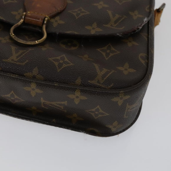 LOUIS VUITTON Monogram Saint Cloud GM Shoulder Bag M51242 LV Auth 111154