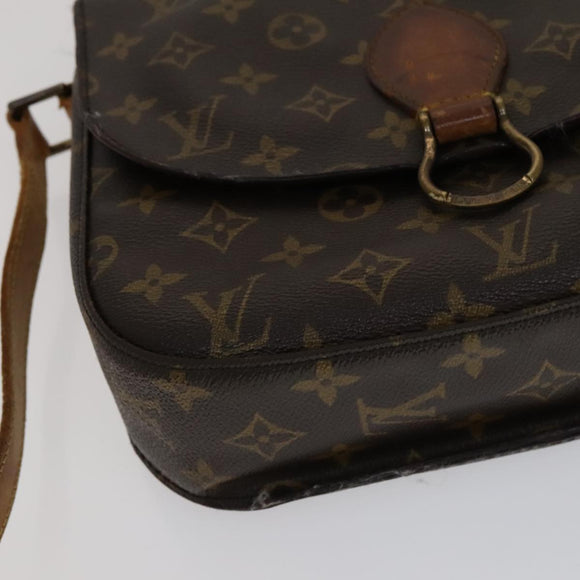 LOUIS VUITTON Monogram Saint Cloud GM Shoulder Bag M51242 LV Auth 111154