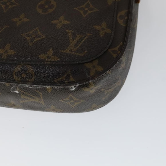 LOUIS VUITTON Monogram Saint Cloud GM Shoulder Bag M51242 LV Auth 111154