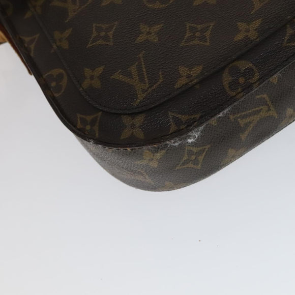 LOUIS VUITTON Monogram Saint Cloud GM Shoulder Bag M51242 LV Auth 111154
