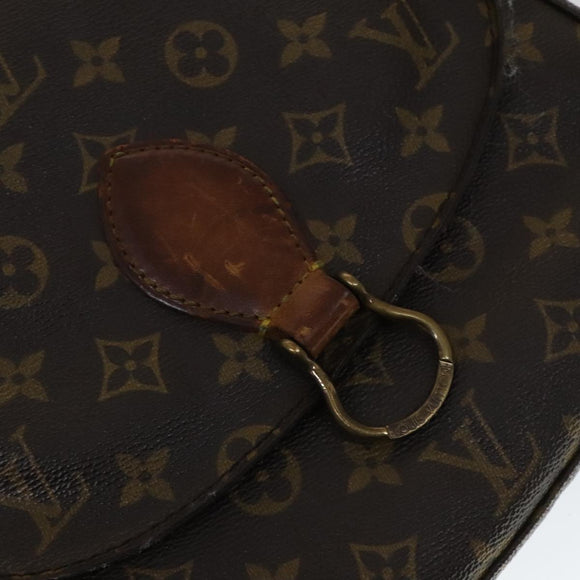 LOUIS VUITTON Monogram Saint Cloud GM Shoulder Bag M51242 LV Auth 111154