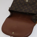 LOUIS VUITTON Monogram Saint Cloud GM Shoulder Bag M51242 LV Auth 111154-21