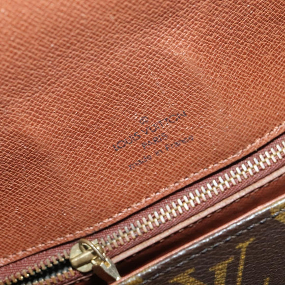 LOUIS VUITTON Monogram Saint Cloud GM Shoulder Bag M51242 LV Auth 111154