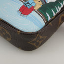 LOUIS VUITTON Monogram Vivienne Mini Pochette Accessoires M82623 LV Auth 111162AM-16