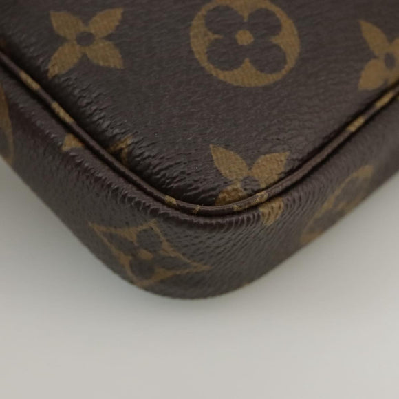 LOUIS VUITTON Monogram Vivienne Mini Pochette Accessoires M82623 LV Auth 111162AM