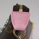 LOUIS VUITTON Monogram Vivienne Mini Pochette Accessoires M82623 LV Auth 111162AM-19