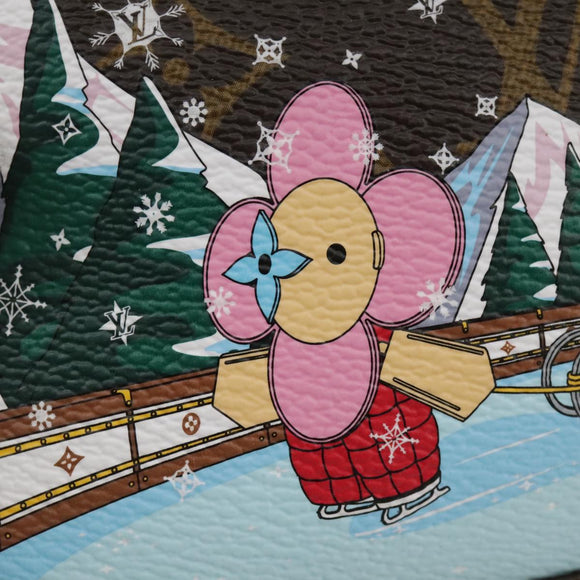 LOUIS VUITTON Monogram Vivienne Mini Pochette Accessoires M82623 LV Auth 111162AM