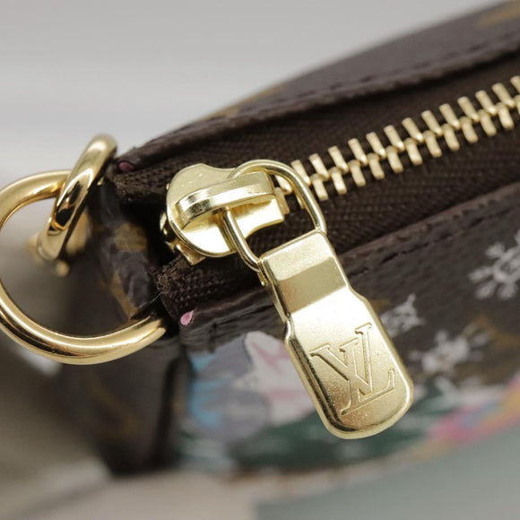 LOUIS VUITTON Monogram Vivienne Mini Pochette Accessoires M82623 LV Auth 111162AM