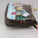 LOUIS VUITTON Monogram Vivienne Mini Pochette Accessoires M82623 LV Auth 111162AM-4