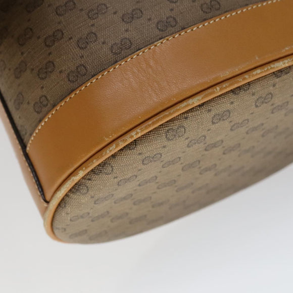 GUCCI Micro GG Supreme Shoulder Bag PVC Brown 007 14 0071 Auth 111171
