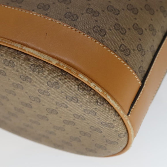 GUCCI Micro GG Supreme Shoulder Bag PVC Brown 007 14 0071 Auth 111171