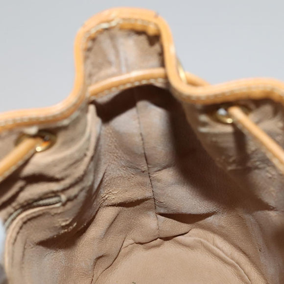 GUCCI Micro GG Supreme Shoulder Bag PVC Brown 007 14 0071 Auth 111171