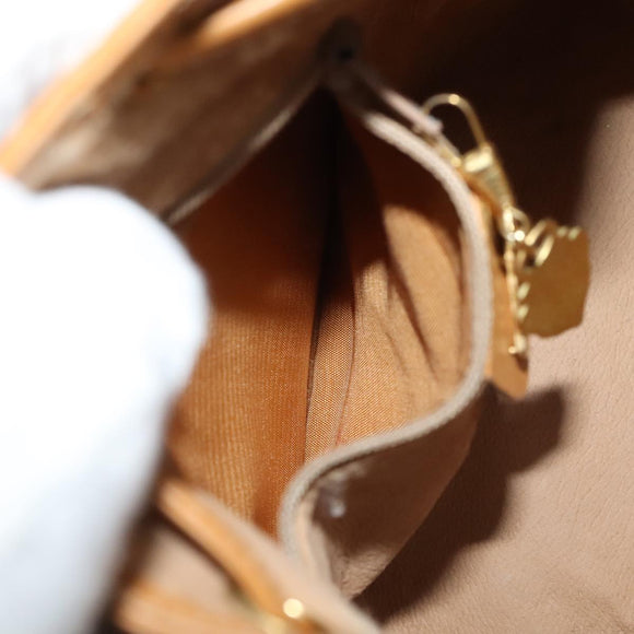 GUCCI Micro GG Supreme Shoulder Bag PVC Brown 007 14 0071 Auth 111171