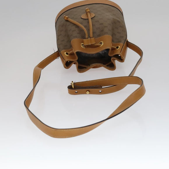 GUCCI Micro GG Supreme Shoulder Bag PVC Brown 007 14 0071 Auth 111171