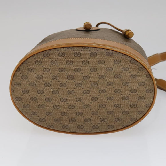 GUCCI Micro GG Supreme Shoulder Bag PVC Brown 007 14 0071 Auth 111171