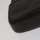 GUCCI Bamboo Hand Bag Leather 2way Brown Gold 001 2058 1638 0 Auth 111180-14