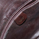 GUCCI Bamboo Hand Bag Leather 2way Brown Gold 001 2058 1638 0 Auth 111180-17