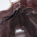 GUCCI Bamboo Hand Bag Leather 2way Brown Gold 001 2058 1638 0 Auth 111180-19