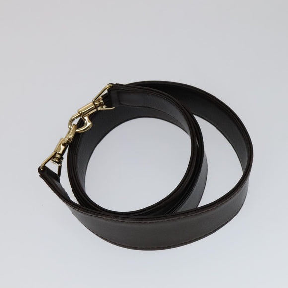 GUCCI Bamboo Hand Bag Leather 2way Brown Gold 001 2058 1638 0 Auth 111180