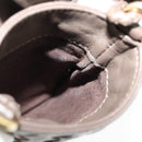 BOTTEGA VENETA INTRECCIATO Pouch Leather Brown Auth 111181-12