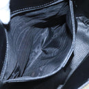 CELINE Macadam Canvas Hand Bag PVC Black Auth 111195-20