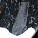 Salvatore Ferragamo Gancini Hand Bag Leather 2way Purple Gold Auth 111198-11